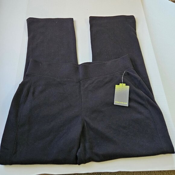 TEK GEAR WOMEN'S ACTIVEWEAR BLACK PANTS FOR YOGA LOUNGING WORKOUT,  SIZE L/S - Picture 2 of 4